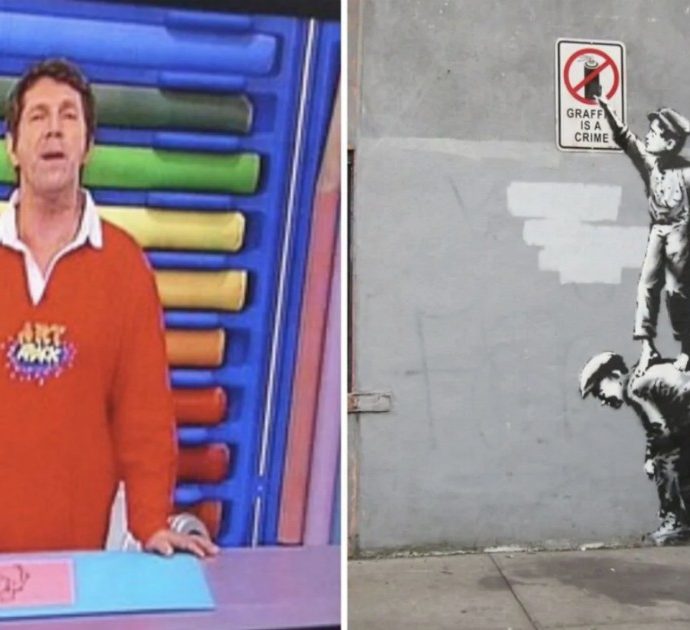 Banksy è in realtà Neil di Art Attack?