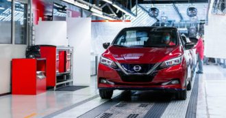Copertina di Nissan Leaf, sfornato l’esemplare numero 500 mila nella fabbrica di Sunderland