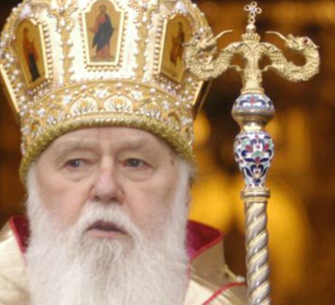 Disse “il Covid è la punizione di Dio per i gay”, ora il patriarca ortodosso Filaret è positivo