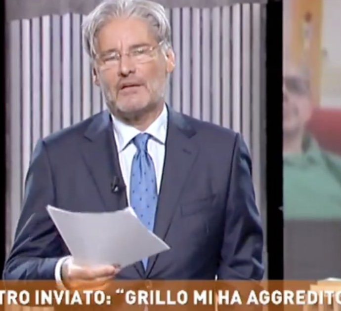 Paolo Del Debbio a Beppe Grillo: “Se non hai due noccioline ma due cogli*** attacca me. Tirchio, poveretto, ignorante”