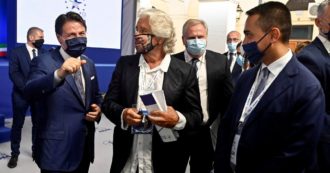 Copertina di Rousseau&governo: Grillo va a Roma per dar la rotta ai 5S