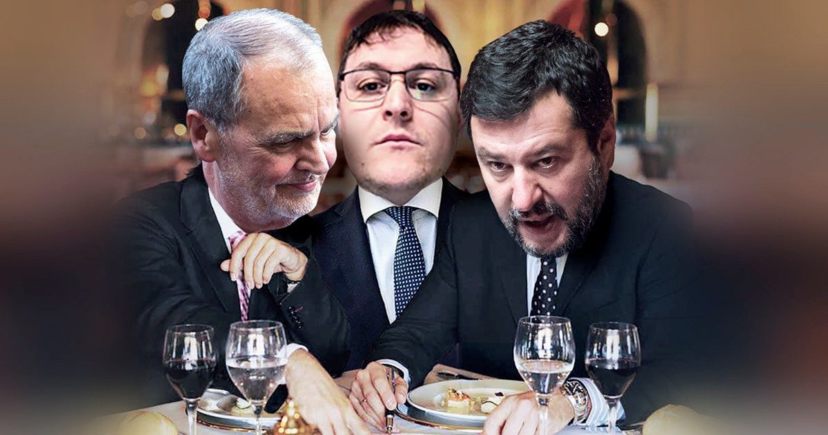 Quella cena romana a maggio tra Salvini, Calderoli e Manzoni
