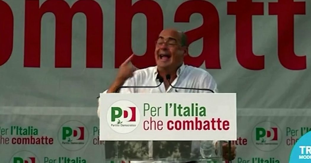 Zingaretti: “Noi alle regionali contro la destra estrema che candida chi celebra la marcia su Roma e chi si dice né fascista né anti”