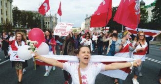 Copertina di Lukashenko e le indomabili “cattive ragazze” di Minsk