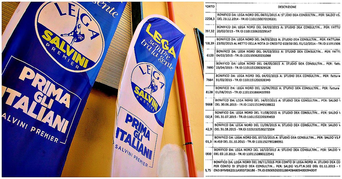 Lega, i sospetti dell’Antiriciclaggio sulla “vorticosa movimentazione” dei conti: “3 milioni a società riconducibili ai commercialisti arrestati”
