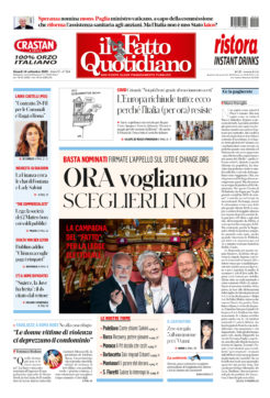 ORA vogliamo sceglierli noi