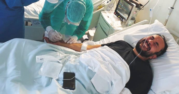 Il comunista in ospedale: “Deficiente chi sottovaluta”