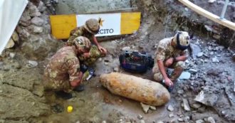 Copertina di Bolzano, disinnescata bomba di 250 kg della Seconda Guerra Mondiale: le immagini