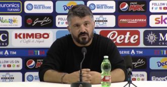 Copertina di Napoli – Genoa 6 a 0, Gattuso nel dopo partita: “Risultato bugiardo. Con questo modulo sappiamo che si rischia”