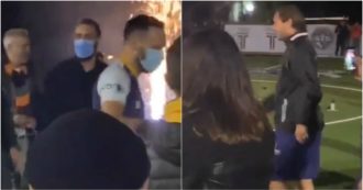 Per il compleanno di Francesco Totti “in campo” c’è anche De Rossi: la festa con amici ed ex compagni – Video