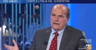 Copertina di Bersani su La7: “Bonomi? E’ la Confindustria che col ditino alzato ti spiega la rava e la fava ma c’è un’altra migliore con mani e piedi nella fabbrica”