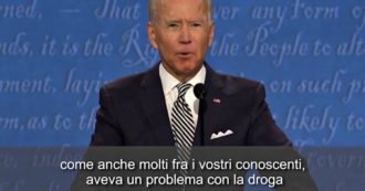 Copertina di Elezioni Usa, Biden nel dibattito tv: “Mio figlio aveva problemi con la droga, ma li ha risolti e io sono fiero di lui”