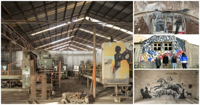 Ragusa, l’ex fabbrica di bitume riapre le porte e diventa museo con le opere di 25 artisti