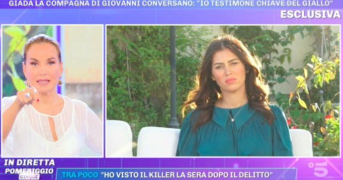 Pomeriggio 5, Giada Pezzaioli: “Ho visto il killer di Eleonora e Daniele in faccia. Antonio De Marco stava andando a compiere l’omicidio”
