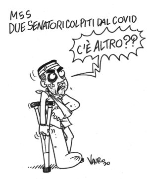 Copertina di La vignetta di Vauro