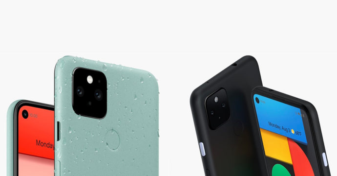 Google presenta i nuovi smartphone Pixel 4A e Pixel 5 con modulo 5G