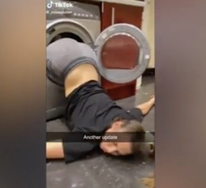 Studentessa ubriaca si infila nell’asciugatrice: intervengono i vigili del fuoco per salvarla