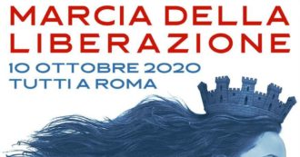 Copertina di Il 10 ottobre la “Marcia della liberazione” a Roma: “Governo fa uso terroristico del Covid”. Da Montesano alla Cunial, ecco chi ci sarà