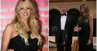 Copertina di Melania Trump contro Stormy Daniels: “Porno mignotta”. La replica della pornostar: “Hai venduto la tua fi**a e la tua anima”