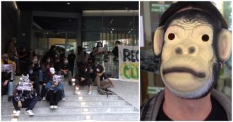 Copertina di Milano, attivisti per l’ambiente occupano la sede di Cassa depositi e prestiti: “Principale azionista di multinazionali del fossile come Eni e Snam”
