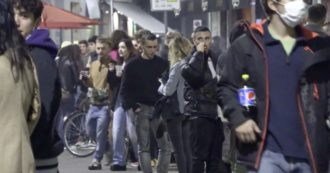 Milano, nonostante l’aumento dei contagi nelle notti della movida i giovani dimenticano spesso mascherine e norme anti contagio