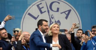 Copertina di Salvini ingrato molla la Le Pen