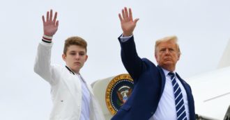 Copertina di Barron Trump contagiato: il figlio 14enne del presidente Usa e di Melania è ora negativo