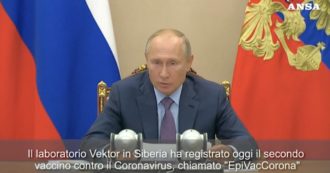 Copertina di Coronavirus, Vladimir Putin: “Abbiamo un secondo vaccino. Si chiama EpiVacCorona”. La dichiarazione dopo una riunione ministeriale