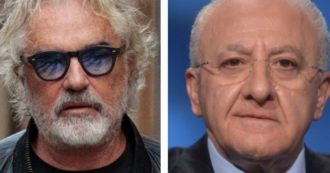 Copertina di Flavio Briatore contro Vincenzo De Luca: “Invece di pensare alla mia prostatite doveva pensare alle terapie intensive”