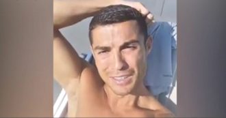 Copertina di Cristiano Ronaldo: “Mio figlio? Mi arrabbio e ci litigo quando mangia patatine fritte”