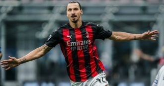 Copertina di Inter-Milan 1 a 2, il derby è di nuovo rossonero: Ibrahimovic è un totem, più forte dell’età (e persino del Covid)