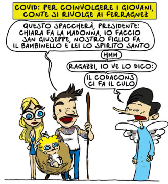 Copertina di La vignetta di Natangelo