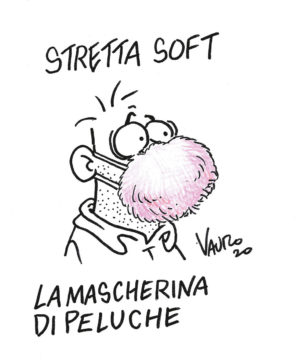 Copertina di La vignetta di Vauro