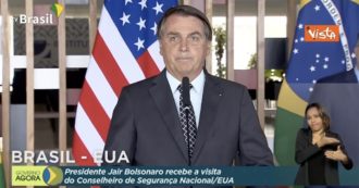 Copertina di Usa 2020, Bolsonaro: “Mi auguro, se questa è la volontà di Dio, la vittoria di Donald Trump. Lo dico con il cuore”