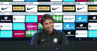 Copertina di Genoa-Inter, Antonio Conte interrotto in conferenza stampa dalla musica classica: lui reagisce così – Video