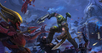 Copertina di Doom Eternal, The Ancient Gods – Part 1: i nuovi contenuti soddisferanno gli appassionati dello shooter di id Software