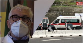 Copertina di Caos al pronto soccorso di Genova, ambulanze attendono ore per lasciare il paziente. Direttore dipartimento emergenza: “Poca medicina territoriale”