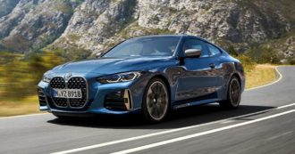 Copertina di Serie 4, il coupé tedesco è tecnologico