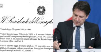 Copertina di Covid, ecco il nuovo dpcm firmato dal premier Giuseppe Conte – IL TESTO INTEGRALE