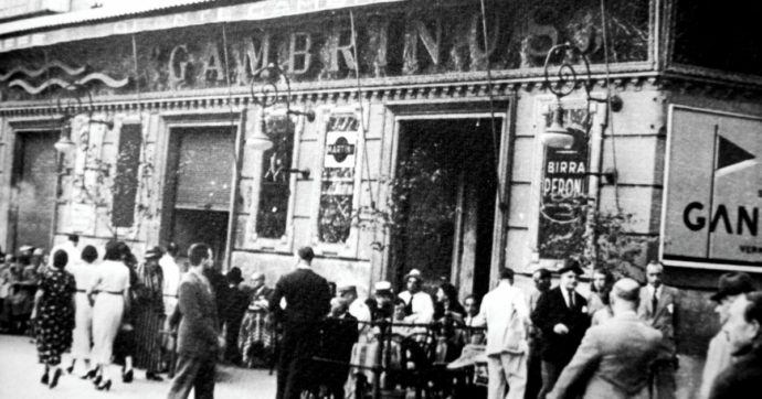 Copertina di 130 anni del Gambrinus, dove Sartre e Marinetti si sedevano per sentire tutti i “sapori” di Napoli