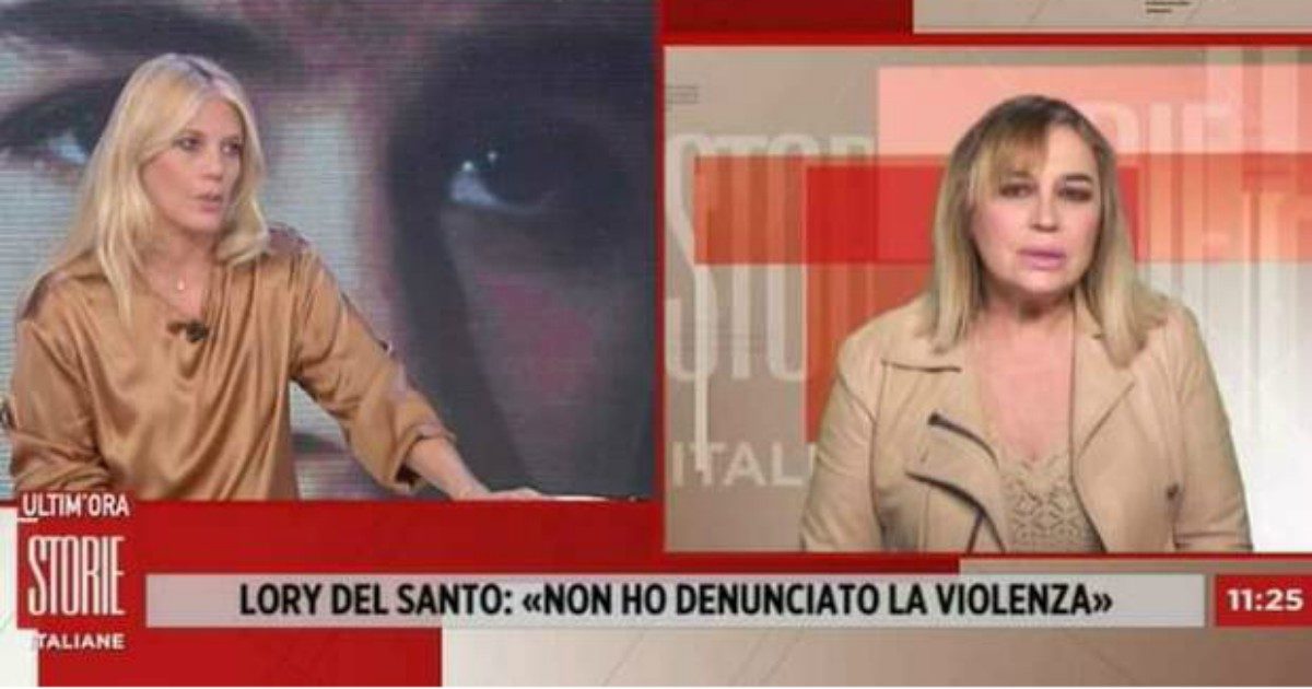 Storie Italiane, Lory Del Santo: “Un uomo mi ha picchiato e io ero inerte. Denunciate sempre, non abbiate paura”