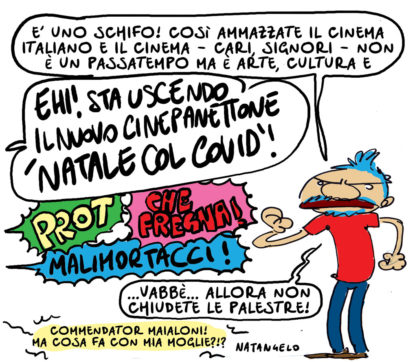 Copertina di La vignetta di Natangelo