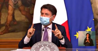 Copertina di Conte: “Critiche di Italia Viva a dpcm? Quella sera non ci sono state proposte alternative. Scelte sofferte ma non si può più tergiversare”