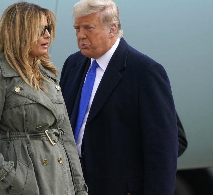 Donald Trump furibondo con Melania Trump per il nuovo look della residenza di Mar-a-Lago. La mail alla Casa Bianca: “Pulite frigoriferi e forni”