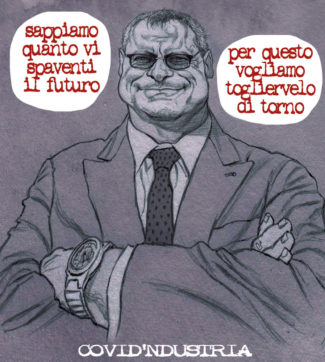 Copertina di La vignetta di Mannelli