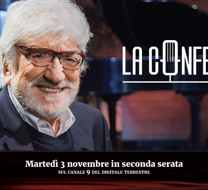 Gigi Proietti intervistato da Gomez a ‘La Confessione’: “Quella volta che trovai Maurizio Costanzo direttore del Brancaccio al posto mio”