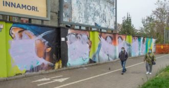 A Milano imbrattati i murales dedicati ai medici e agli infermieri dell’ospedale Sacco