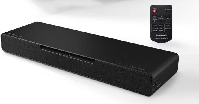 Panasonic SoundSlayer Gaming Speaker recensione: soundbar compatta dal grande suono