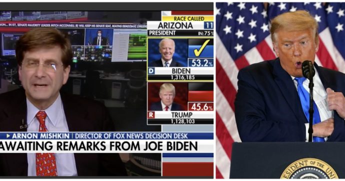 Usa 2020, Fox News annuncia la vittoria di Biden in Arizona e Trump si infuria: la sua telefonata “di fuoco” a Rupert Murdoch