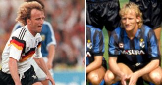 Copertina di Andreas Brehme, morto a 63 anni il campione del mondo con la Germania e idolo dell’Inter: è stato il terzino di Trapattoni